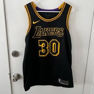 Black Los Angeles Lakers Snakeskin Jersey